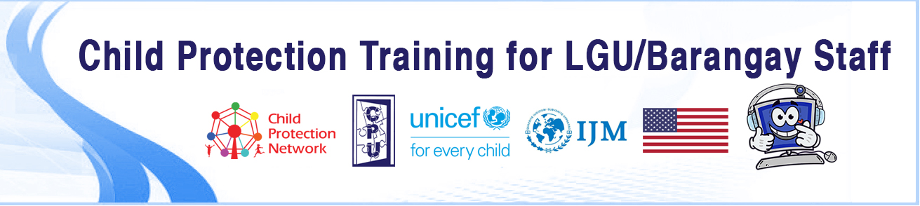 Child Protection Training for LGU/Barangay Staff